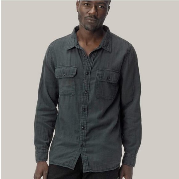 Atlantic Double Weave Vintage Two Pocket Shirt - Picture 2 of 7
